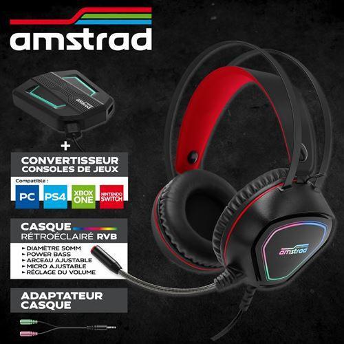 Produktbild Amstrad Pro Gamer Legends 6-teiliges Paket für PC/PS4/XBOX ONE/SWITCH-Kompatibilität. (DE, Kabelgebunden)