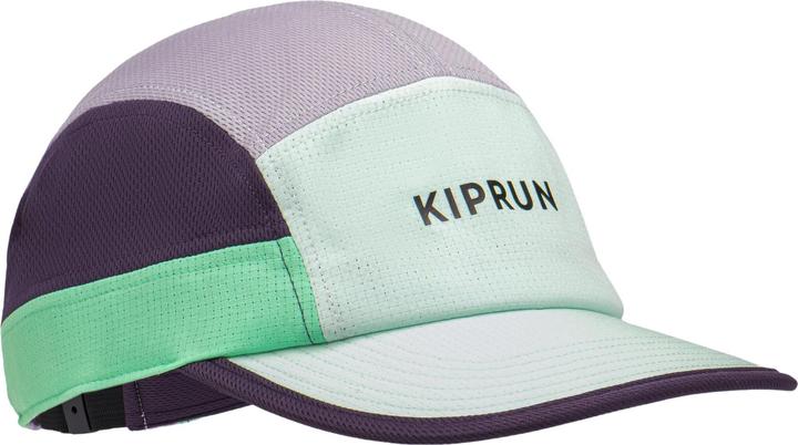 Image du produit Kiprun Lauf-Cap Schirmmütze 5 Panels - türkis/lila
