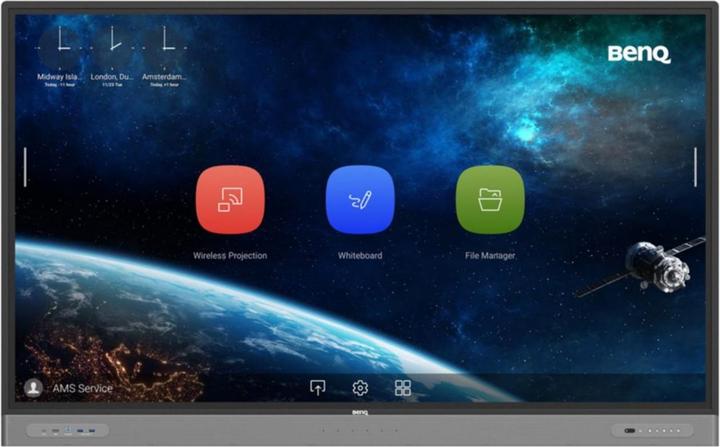 Actual product image BenQ interactive display RM8603 (3840 x 2160 Pixels, 86")