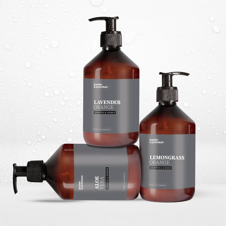 Image du produit Basler Lemongrass Orange Shampoo & Shower (500 ml, Shampoing liquide)