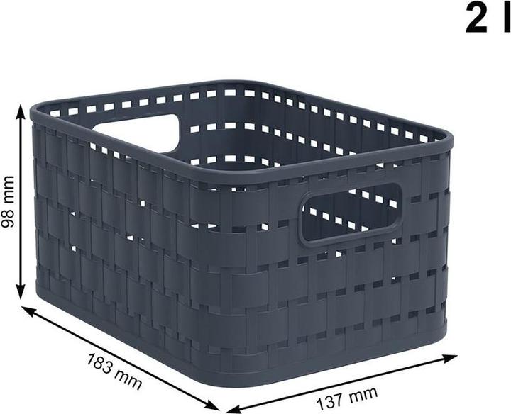 Immagine prodotto Rotho Country (1 x, 18,5 x 14 x 10 cm)