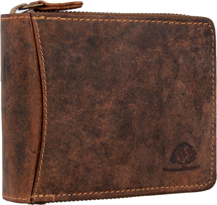 Immagine prodotto Greenburry Portafoglio vintage in pelle 13 cm
