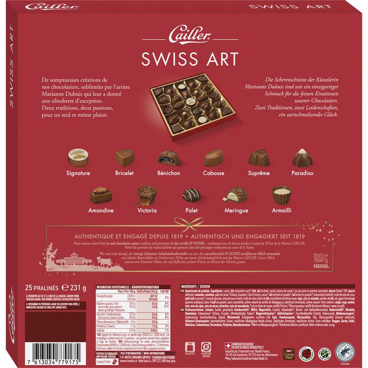 Image du produit Cailler Pralines Swiss Art (230 g)