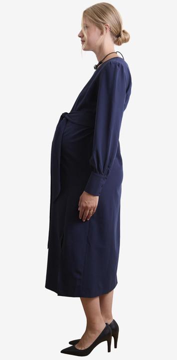 Actual product image Vertbaudet Festive maternity dress with belt (42)