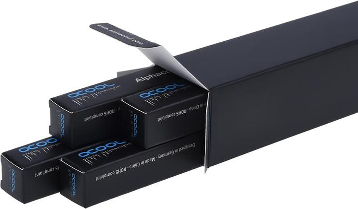 Immagine prodotto Alphacool HardTube 13/10mm Plexi (PMMA) Clear 60cm - Set di 4 (0.60 m, Materiale sintetico)