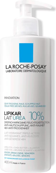 La Roche Posay Lipikar Milch Urea 10% (Körpermilch, 400 ml)