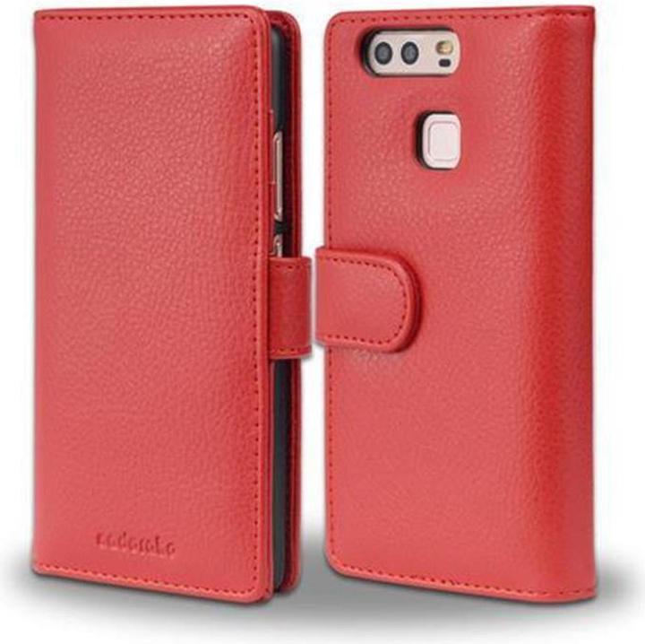 Produktbild Cadorabo Book mit 3 Kartenfächer Cover (Huawei P9)