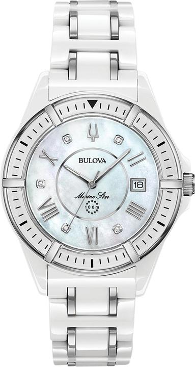Bulova 98P172 Marine Star Damen 37mm 10ATM (Analoguhr, 37 mm)