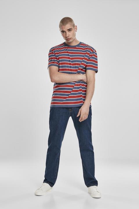 Immagine prodotto Urban Classics Tee a righe da tavola oversize tinta in filo (M)