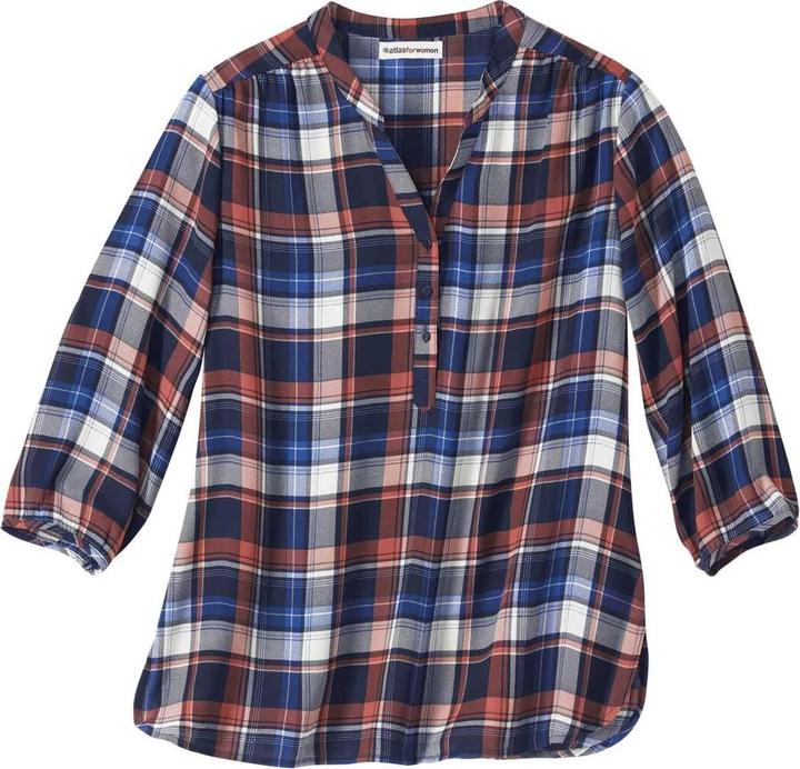 Immagine prodotto Atlas For Women Donna/Ladies Camicetta in crepe a quadretti (40 D)