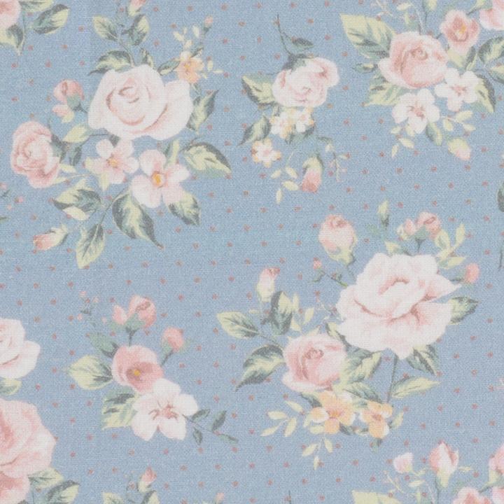 Image du produit VBS Tissu de coton "Le monde de Mathilde" Roses, largeur 150 cm, vendu au mètre