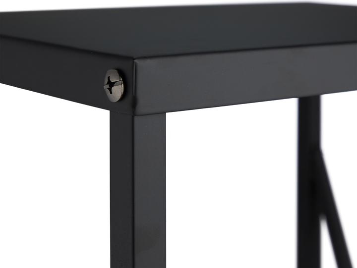 Image du produit Relaxdays Étagère à bois pour cheminée (34 x 25 x 80 cm)