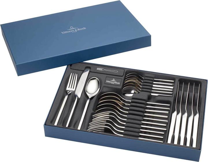 Produktbild Villeroy & Boch Tafelbesteck 30tlg. NewWave (30 Stück, Besteck Set)