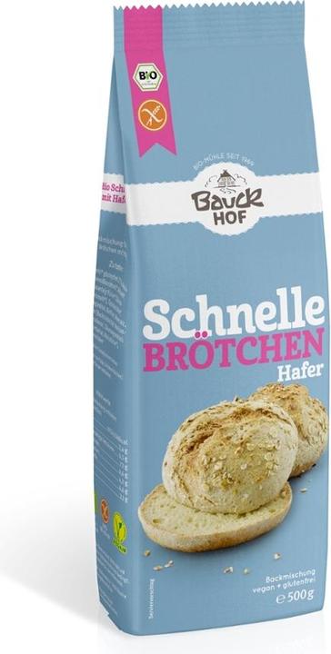 Actual product image Bauckhof Quick rolls oats gluten free (500 g)