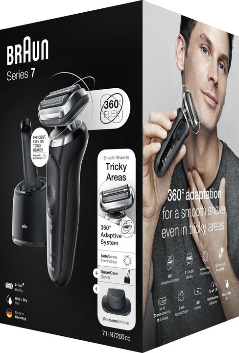 Actual product image Braun Series 7 electric shaver
