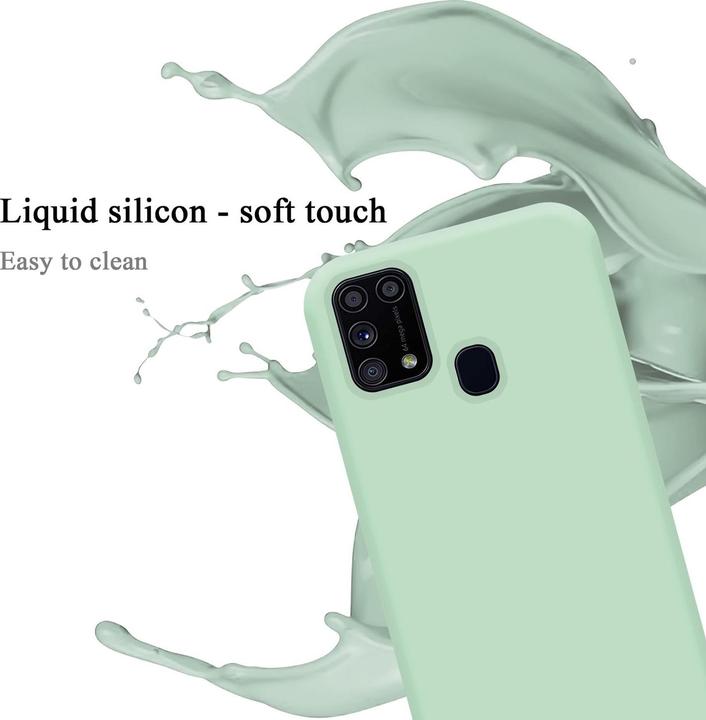 Actual product image Cadorabo TPU Liquid Silicone Case Cover (Samsung Galaxy M31)