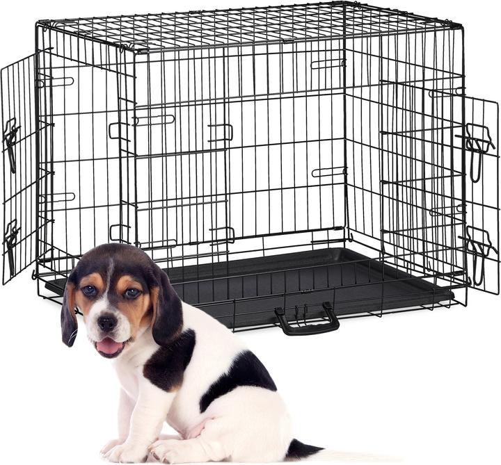 Produktbild Relaxdays Hundekäfig (Hund, Faltbar)