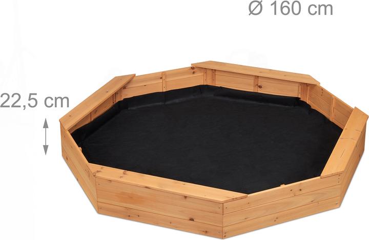 Actual product image Relaxdays Sandbox