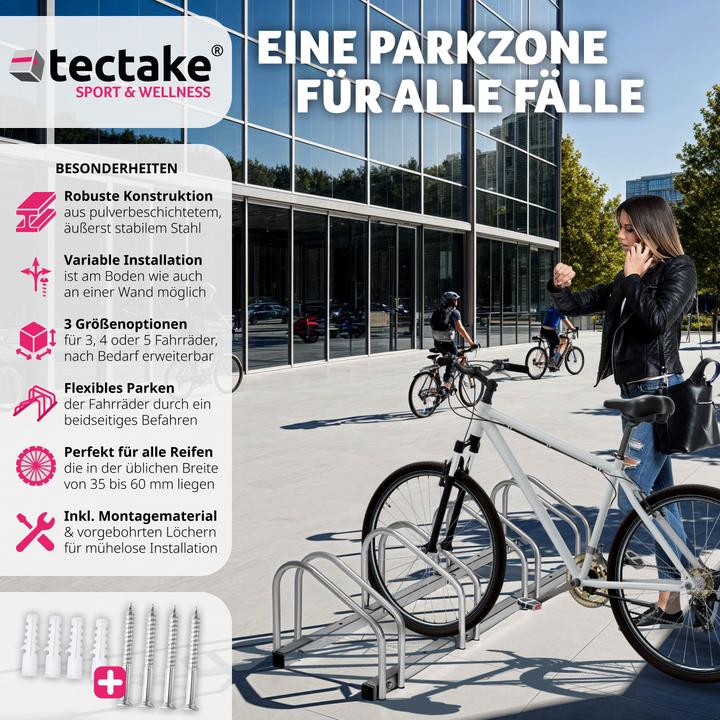 Immagine prodotto tectake Supporto per biciclette