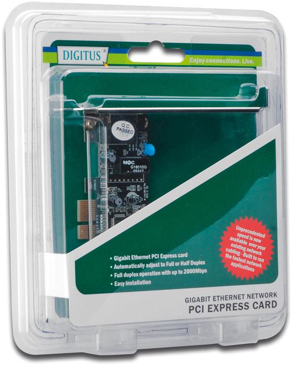 Produktbild Digitus Dual Gigabit Ethernet PCI Express Karte (Mini PCI Express)