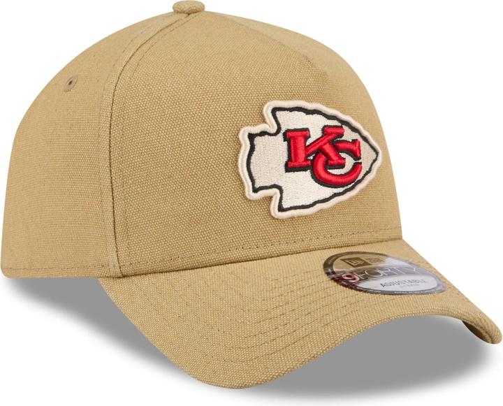Image du produit New Era A-Frame Trucker Lin Cap - Kansas City Chiefs beige (Taille unique)