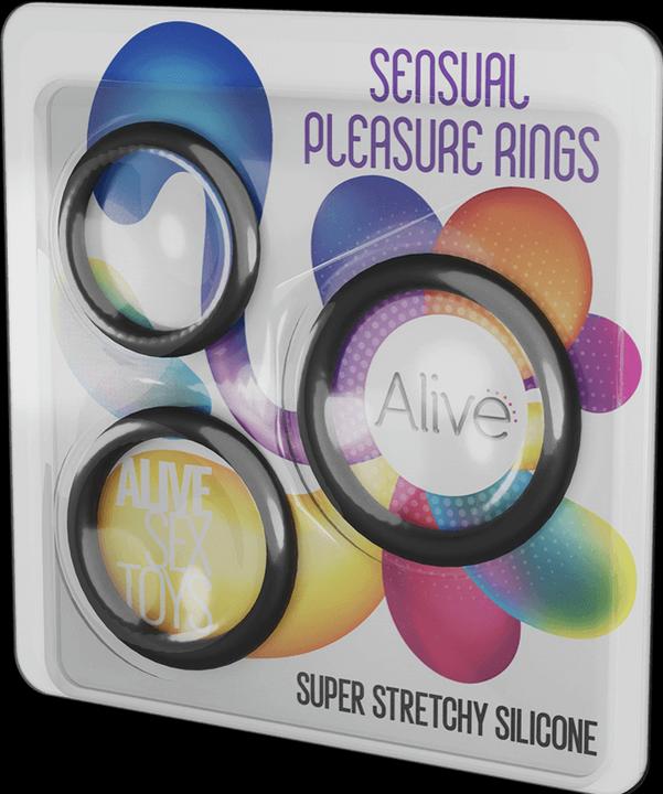 Produktbild Kit 3 cockrings Sensual Pleasure Rings -