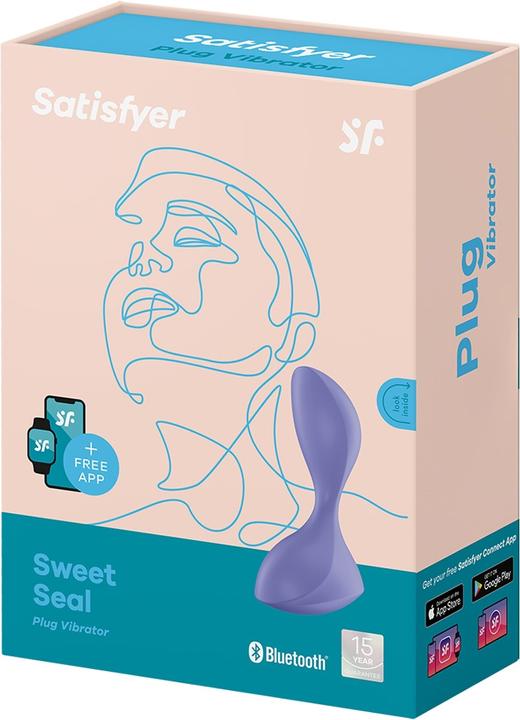 Actual product image Satisfyer Sweet Seal Vibrating Anal Plug