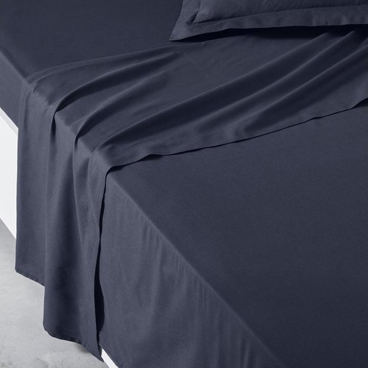 Actual product image Today BEDSHEET COTTON 180X290 NAVY (180 x 290 cm)