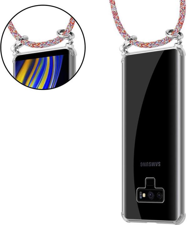 Produktbild Cadorabo TPU Handy Kette SILBER Cover