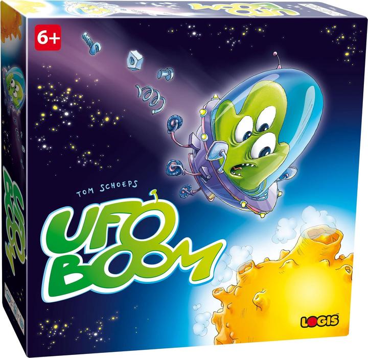 Immagine prodotto Logis LGI59061 - Ufo Boom - gioco da tavolo, per 2-4 giocatori, dai 6 anni in su (Tedesco)