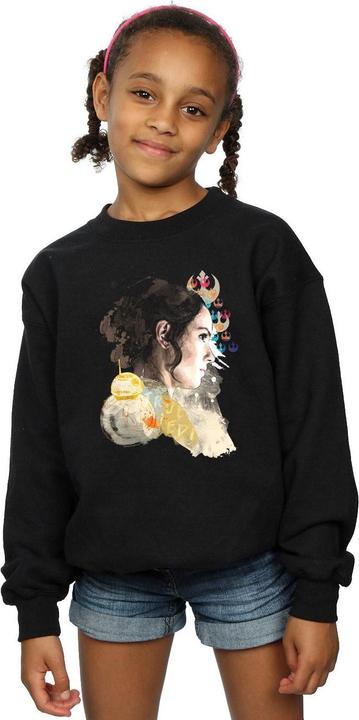 Image du produit Star Wars - Sweat REY COLLAGE - Fille (116)