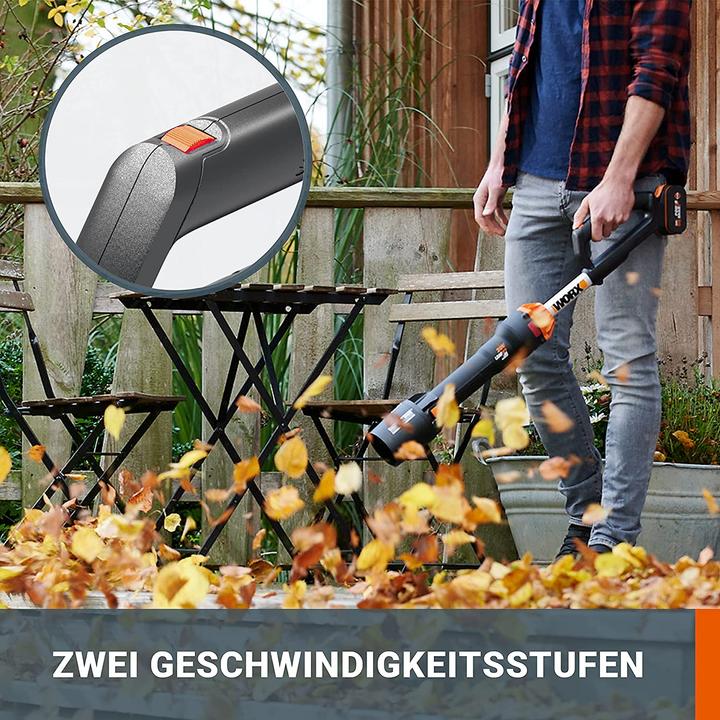 Productafbeelding Worx Bladjet WG543E.9 (Oplaadbare batterij, Bladblazer)