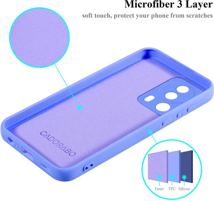 Image du produit Cadorabo Housse pour Xiaomi 13 Lite TPU avec protection liquide Design en silicone (Xiaomi 13 Lite)