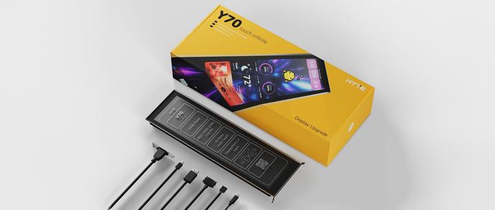 Actual product image Hyte Y70 Touch Display Upgrade