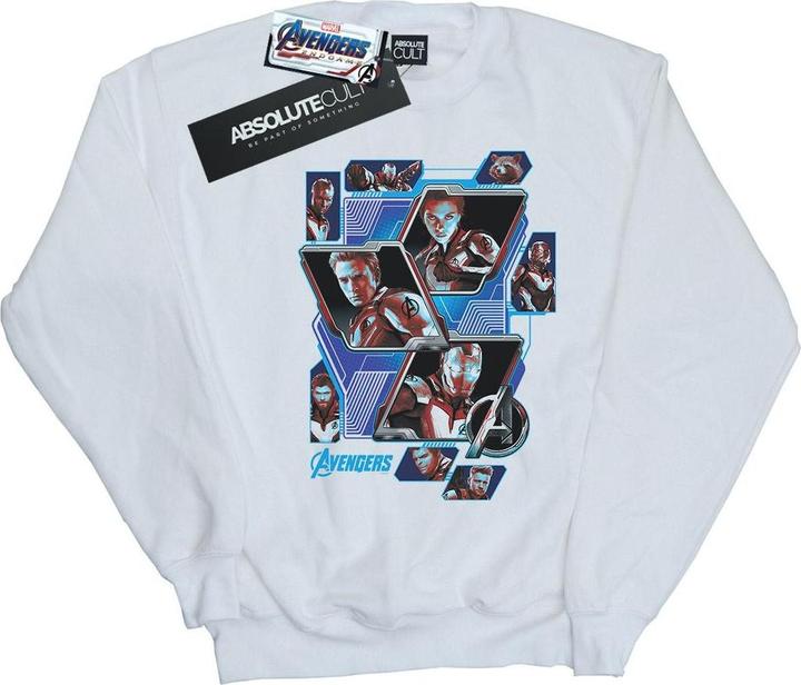 Avengers Endgame Held Panels Baumwolle Sweatshirt