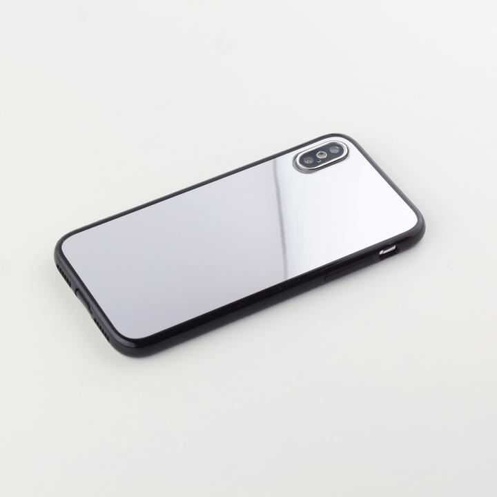 Image du produit PhoneLook Coque Miroir bords en silicone noirs (Apple iPhone XS Max)