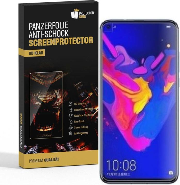 Produktbild Protectorking 3x Panzerfolie Anti-Shock HD Klar (3 Stück, Huawei Nova 4)