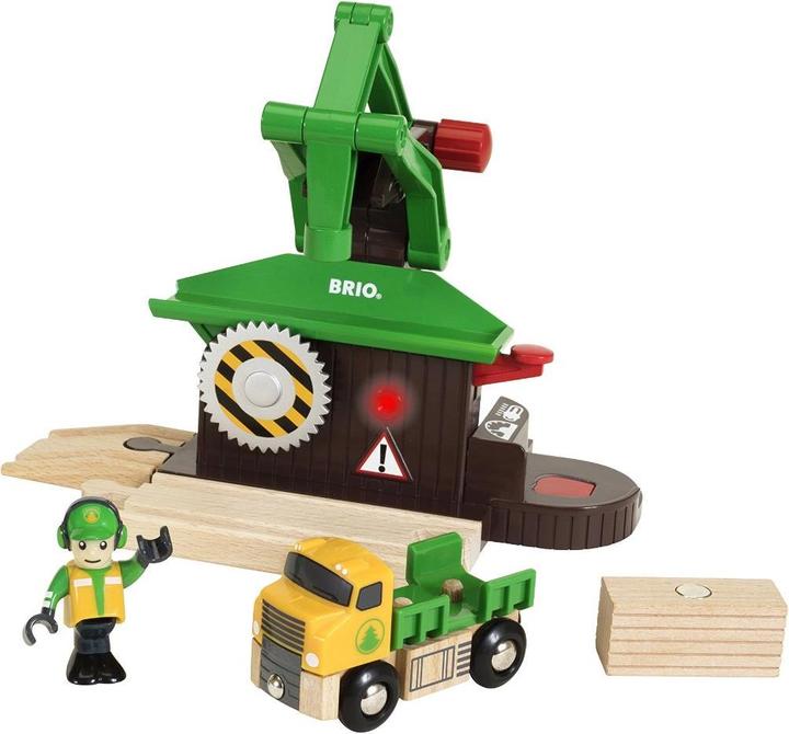 Produktbild Brio Sägewerk mit Licht Sound