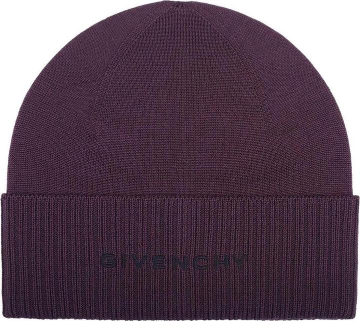 Givenchy Chapeau à logo en laine (Taille unique)