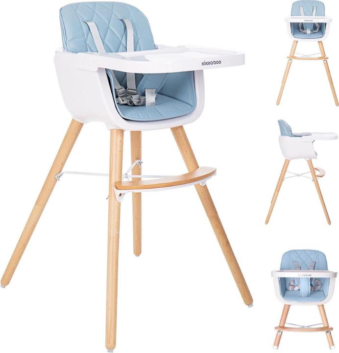 Produktbild Kikkaboo Hochstuhl 2 in 1 Woody (Hochstuhl)