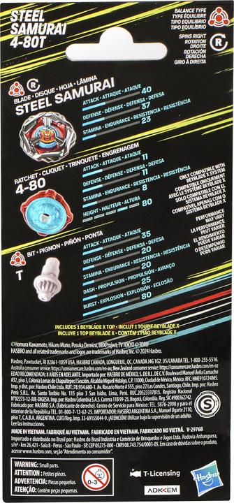 Actual product image Komelon Beyblade Burst BBX Booster Single Top (1 piece - assorted)