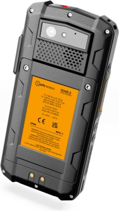Actual product image I.safe Mobile MOBILE IS540.2 ATEX GSM Ex Zone 2 15.2 cm (6.0 inch) Gorilla Glass 3, Met handschoenen te gebruiken (128 GB, Black, 6", Dual SIM, 0.00 Mpx, 5G)