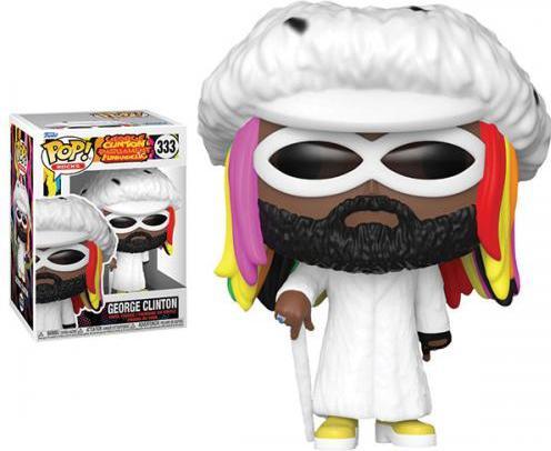 Actual product image Funko George Clinton POP! Rocks Vinyl Figurine 9 cm