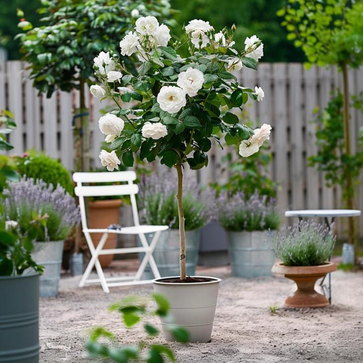 Immagine prodotto Plant in a Box Rosa Palace 'Kailani' - set di 2 rose a stelo (80 cm)