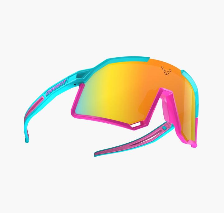 Actual product image Dynafit Trail Evo Sunglasses (Unisex Sunglasses) - (silvretta, Pink, Pink, silvretta)