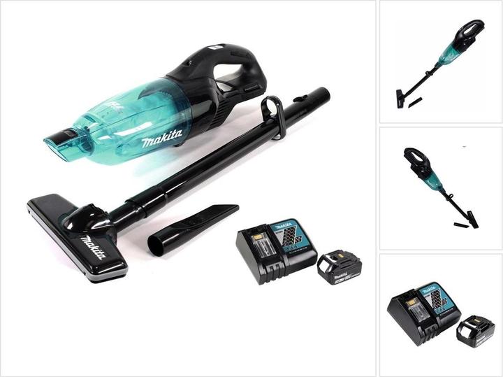 Actual product image Makita DCL281 FRF1B Battery Vacuum Cleaner 18V + 1x Battery 3.0Ah + Charger