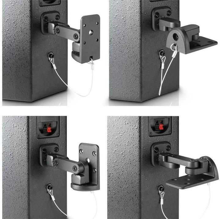 Produktbild LD Systems SAT WMB 10 B (1 Stk., Wandmontage, Schwenkbar, Neigbar)