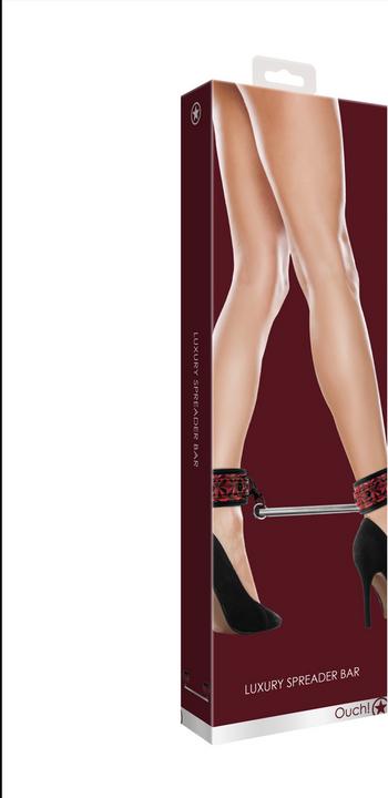 Image du produit Ouch! Luxury Spreader Bar - Burgundy