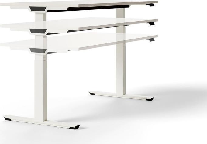 Produktbild Palmberg Tisch CREW T Lift schwarz B: 1600
