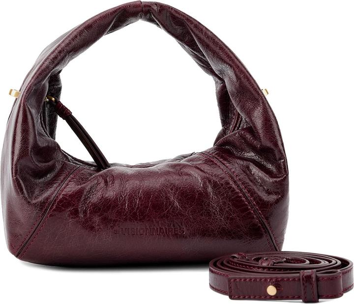 Actual product image Les Visionnaires Greta Schultertasche Leder 20 cm